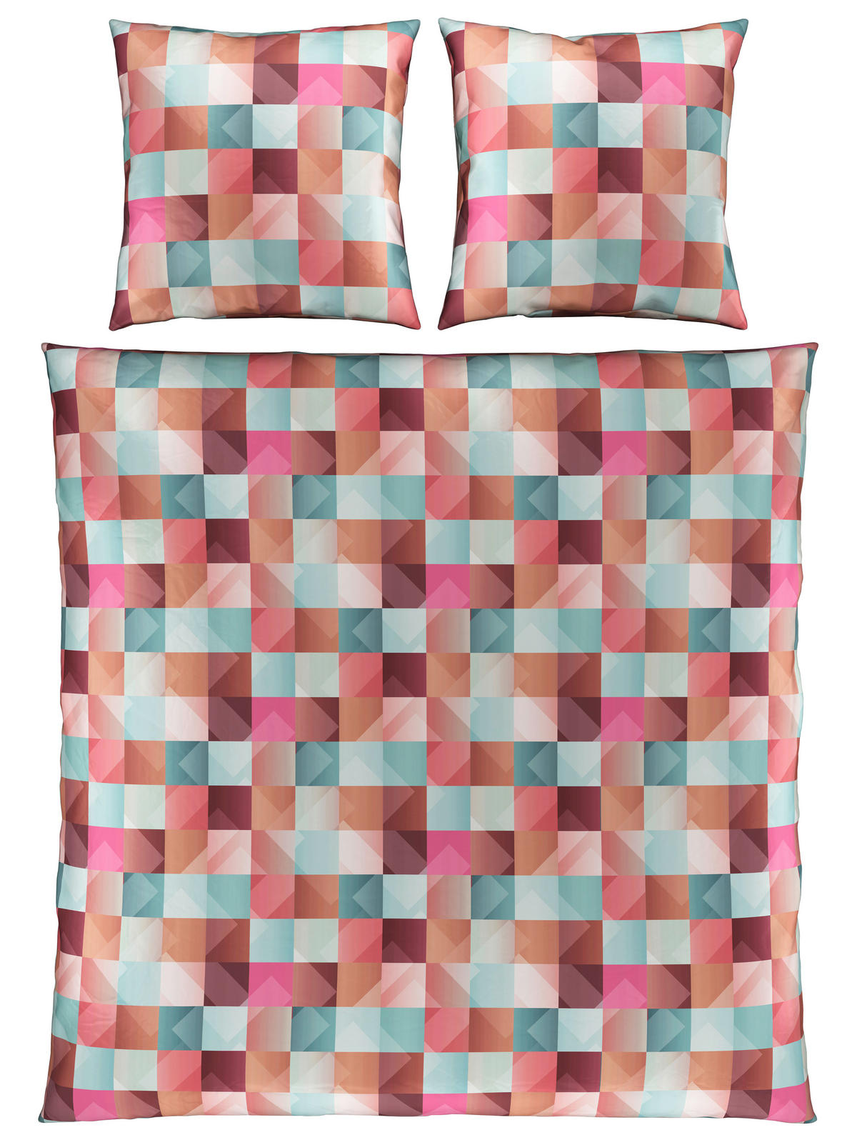 POVLEČENÍ, satén, pink, 200/200 cm - pink, Konvenční, textil (200/200cm) - Novel
