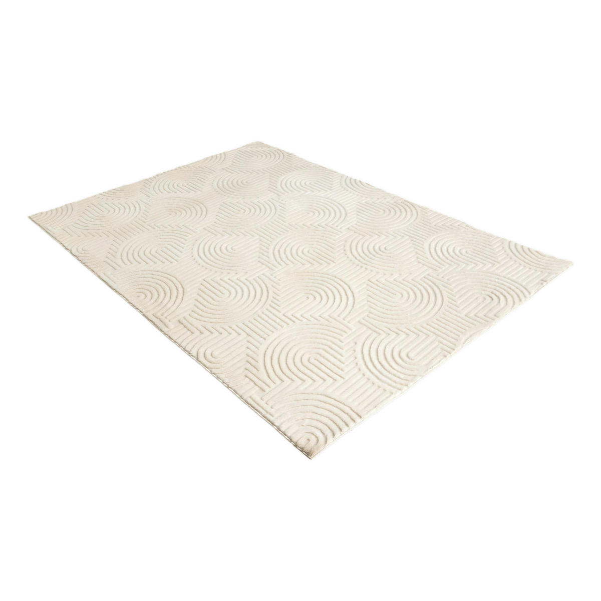 FLACHWEBETEPPICH  Wohnzimmer 120/170 cm Creme rechteckig  - Creme, Basics, Textil (120/170cm) - Kayoom