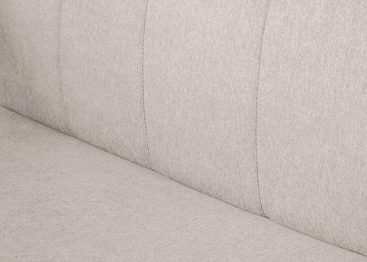 ECKBANK 150/185 cm Webstoff Beige   - Eichefarben/Beige, KONVENTIONELL, Textil (150/185cm) - Livetastic