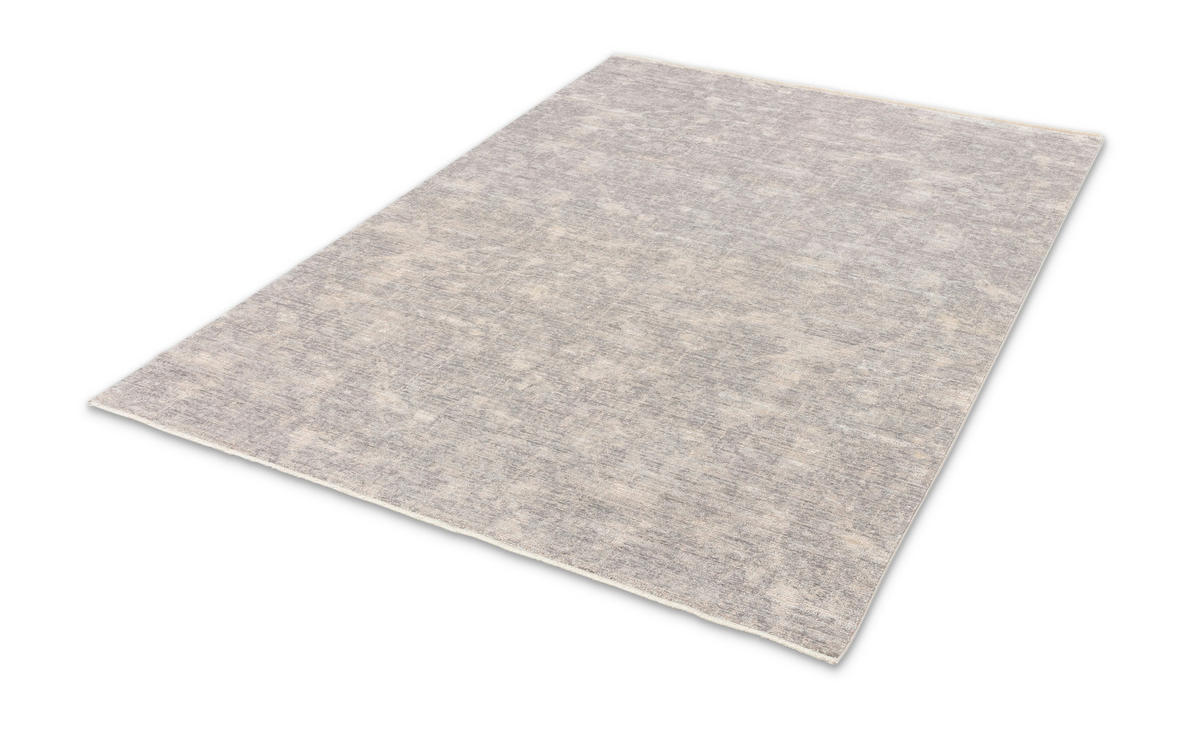 WEBTEPPICH 133/190 cm Venosa Silberfarben rechteckig  - Silberfarben, KONVENTIONELL, Textil (133/190cm) - Astra