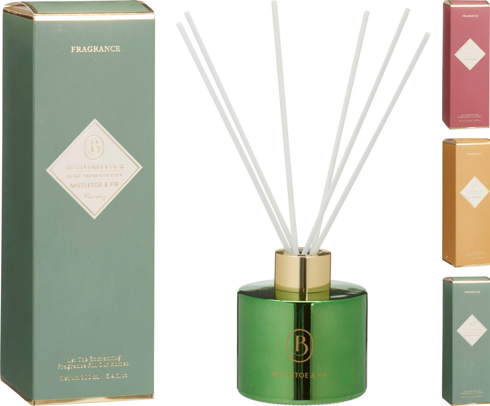 DIFUZOR DE AROME   - multicolor, Basics, sticlă (100ml)