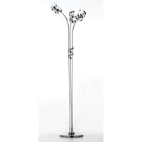 STOJACÍ LAMPA, 55/190 cm  - barvy chromu, Design, kov (55/190cm)