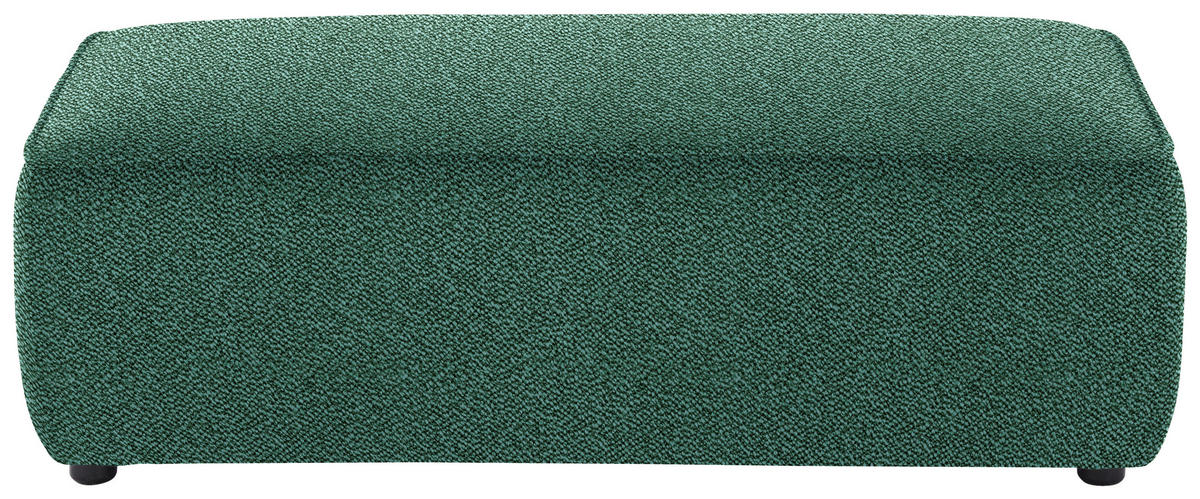 ECKSOFA in Flachgewebe Opal  341/164 cm  - Opal/Schwarz, Design, Kunststoff/Textil (341/164cm) - W.Schillig