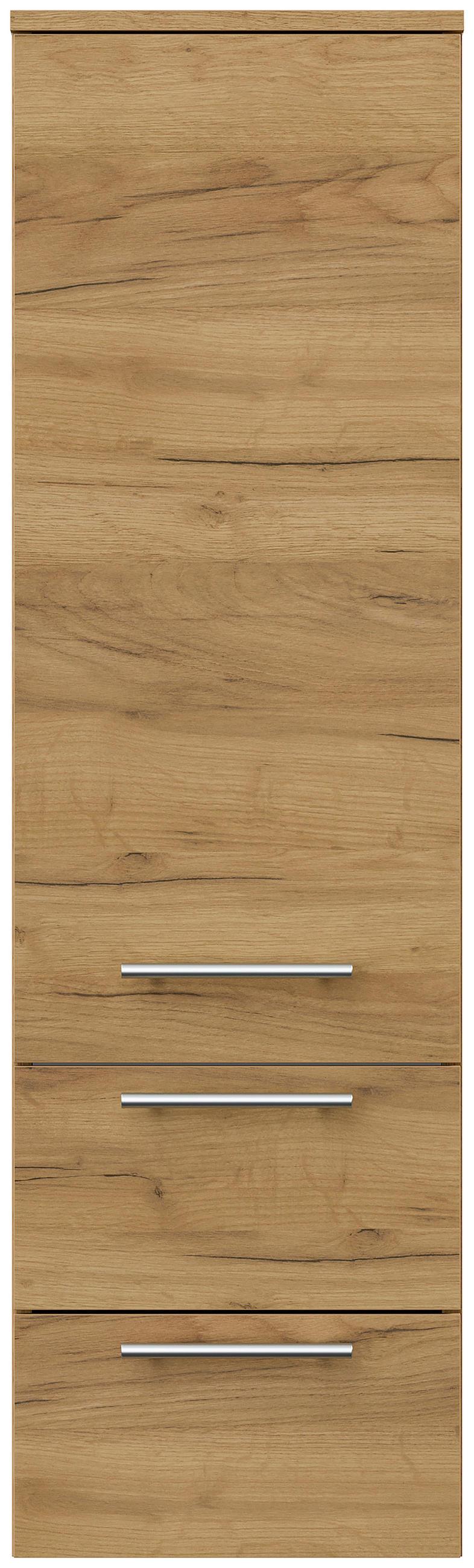 MIDISCHRANK 35,2/120/35,8 cm  - Eichefarben, Basics, Glas/Holzwerkstoff (35,2/120/35,8cm) - MID.YOU