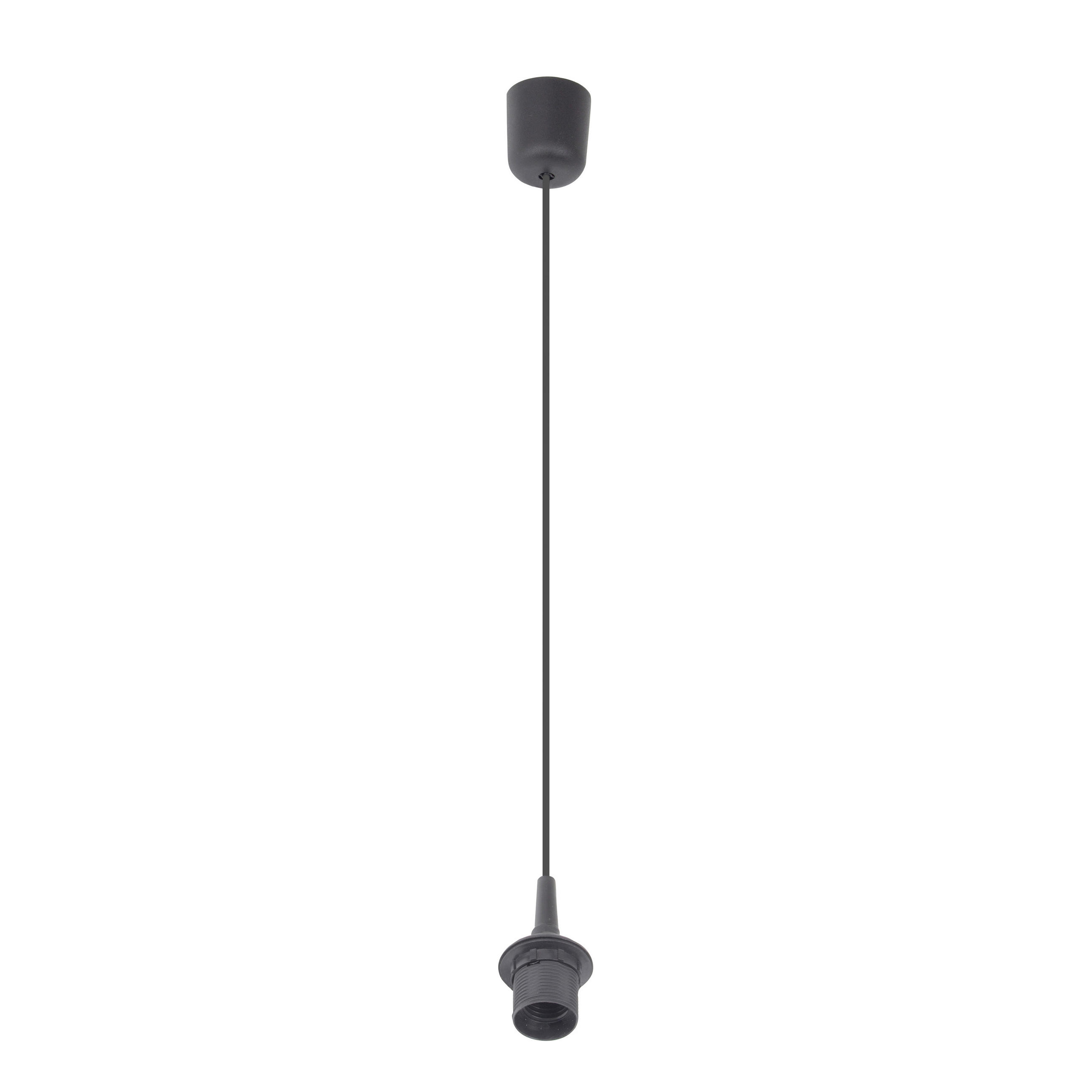 SCHNURPENDEL 7,4/75 cm   - Schwarz, Basics, Kunststoff (7,4/75cm)