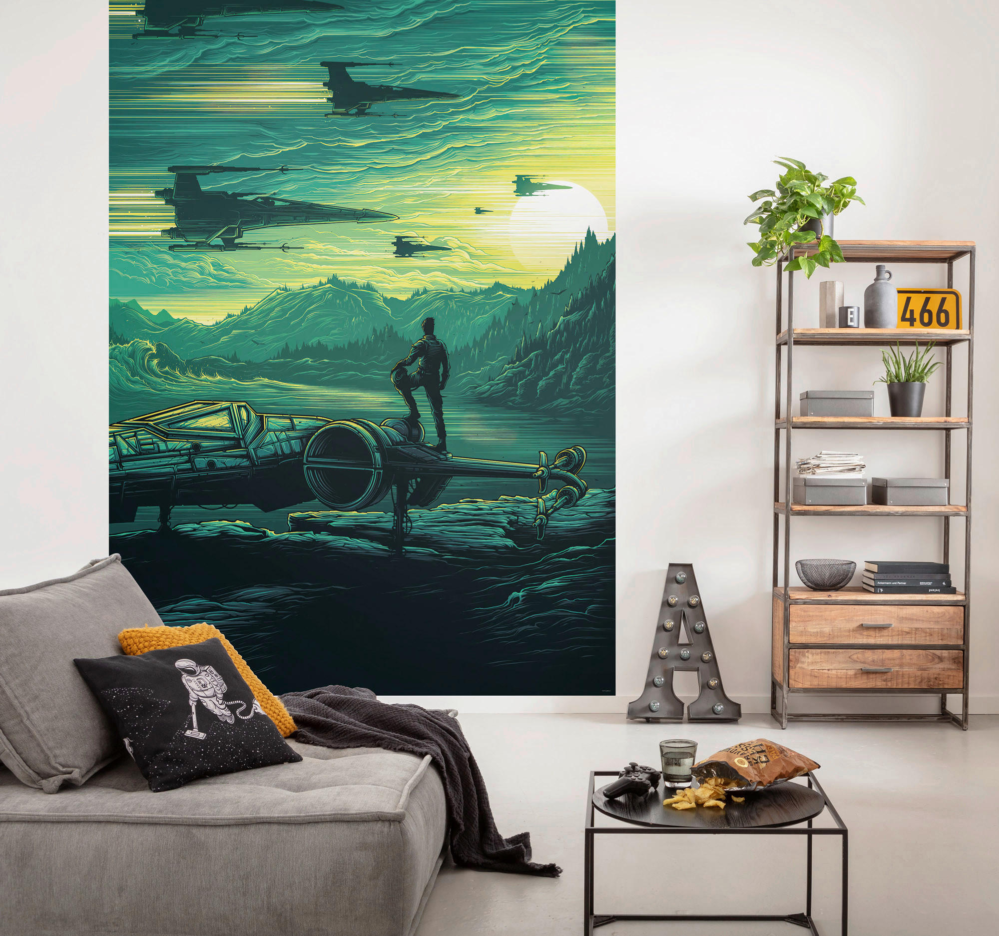 FOTOTAPETE  - Multicolor, Trend, Textil (200/280cm)