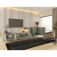 SIDEBOARD  in 180/80/42 cm  - Grün, Design, Holzwerkstoff (180/80/42cm) - Hom`in