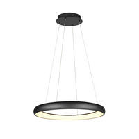 ZÁVESNÉ LED SVIETIDLO, 75/150 cm  - čierna, Design, kov (75/150cm) - Trio Leuchten