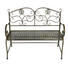 GARTENBANK Stahl - Bronzefarben/Grün, Basics, Metall (110/52/91cm) - Ambia Home GARTENBANK Stahl - Bronzefarben/Grün, Basics, Metall (110/52/91cm) - Ambia Home