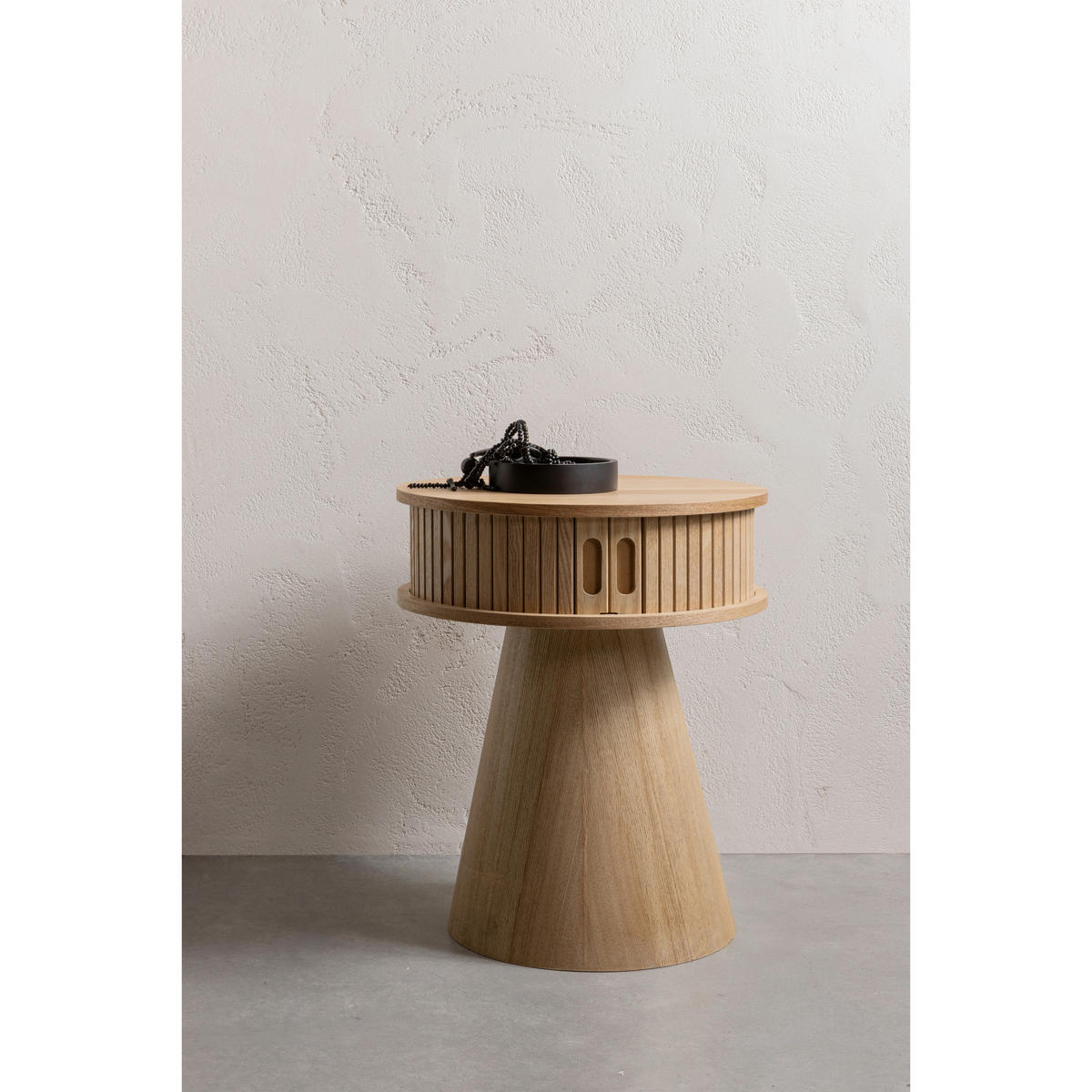 NACHTTISCH  in Pappel Naturfarben  - Naturfarben, Design, Holz/Holzwerkstoff (38/38/46cm) - Livetastic
