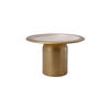 TORTENPLATTE   - Goldfarben/Rosa, Trend, Metall (20,5/13,5cm) - Kayoom