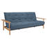 SCHLAFSOFA in Holz, Textil Blau - Blau, Design, Holz/Textil (230/92/97cm) - Innovation SCHLAFSOFA in Holz, Textil Blau - Blau, Design, Holz/Textil (230/92/97cm) - Innovation