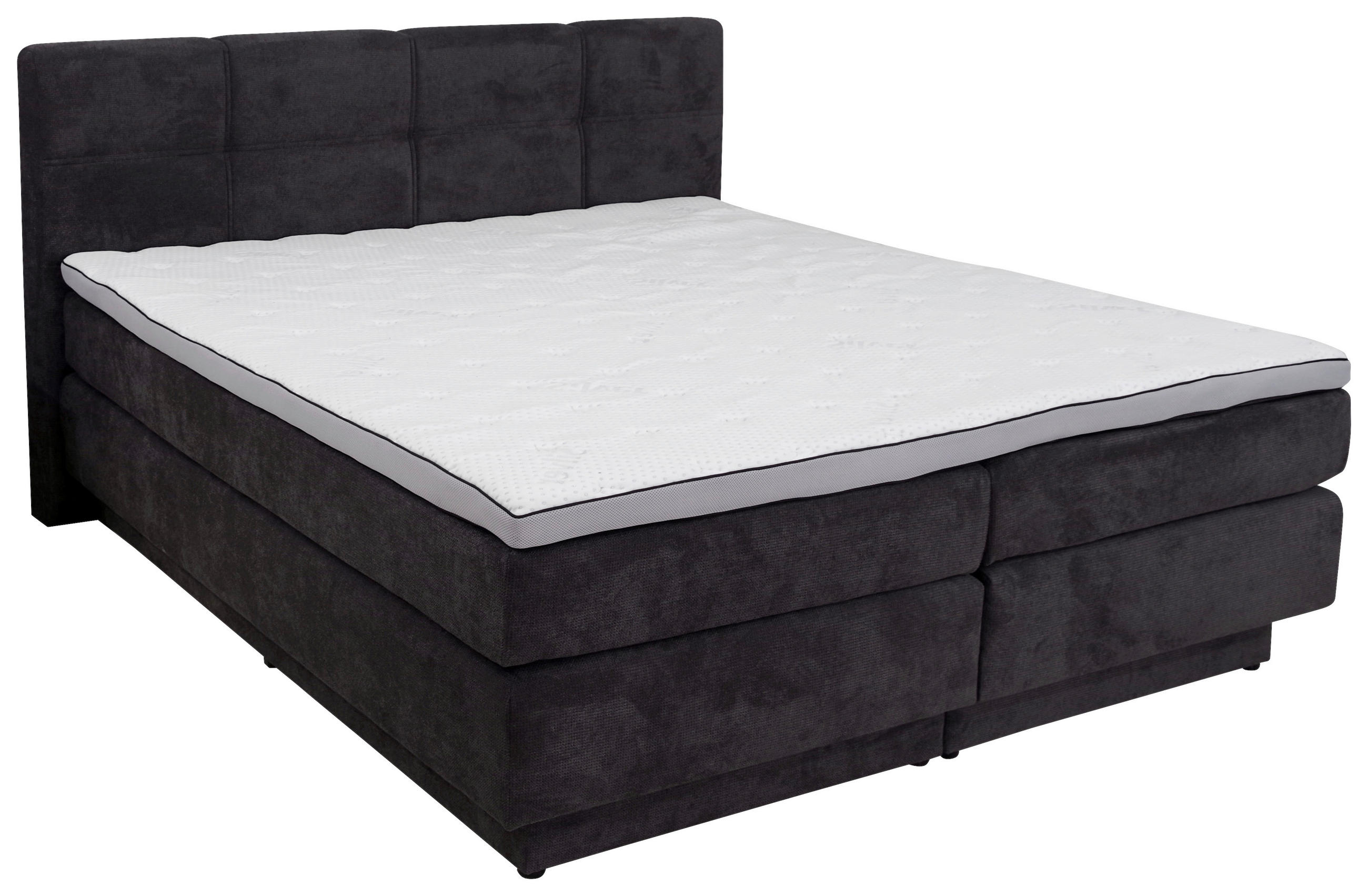 Carryhome POSTEL BOXSPRING, 180/200 cm, antracitová