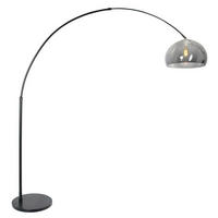 STEHLEUCHTE SPARKLED LIGHT 50/240/230 cm  - Schwarz/Grau, Trend, Kunststoff/Metall (50/240/230cm)