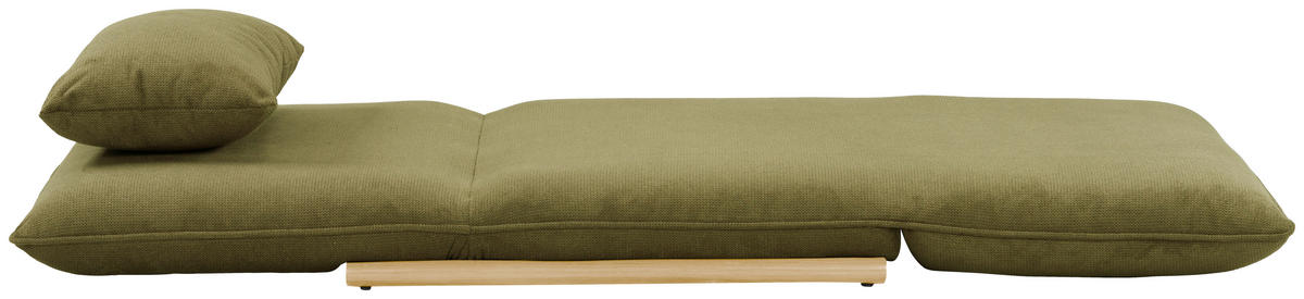 SESSEL in Samt Grün, Nussbaumfarben  - Nussbaumfarben/Grün, Design, Textil/Metall (93/97/80cm) - MID.YOU