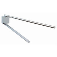 HANDTUCHHALTER Chromfarben  - Chromfarben, Basics, Metall (42/8/5cm) - Tesa