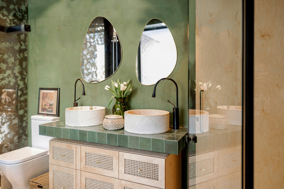 WANDSPIEGEL 40/60/0,3 cm    in organisch  - Goldfarben, Trend, Glas/Metall (40/60/0,3cm) - Boxxx