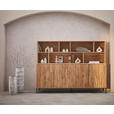 BUFFET Eichefarben, Hellgrau  200/150/44 cm  - Eichefarben/Hellgrau, Design, Holz/Holzwerkstoff (200/150/44cm) - Ambia Home
