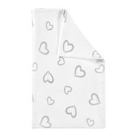 SOMMERDECKE  Sweetheart 100/135 cm  - Weiß/Grau, Basics, Textil (100/135cm) - My Baby Lou