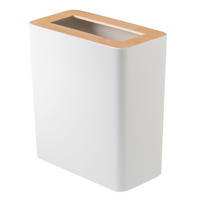 AUFBEWAHRUNGSBOX 28/15/30 cm  - Weiss, Basics, Holz/Metall (28/15/30cm)