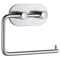 WC-PAPÍR TARTÓ  - krómszínű, Basics, fém (13,4/10,8/3cm)