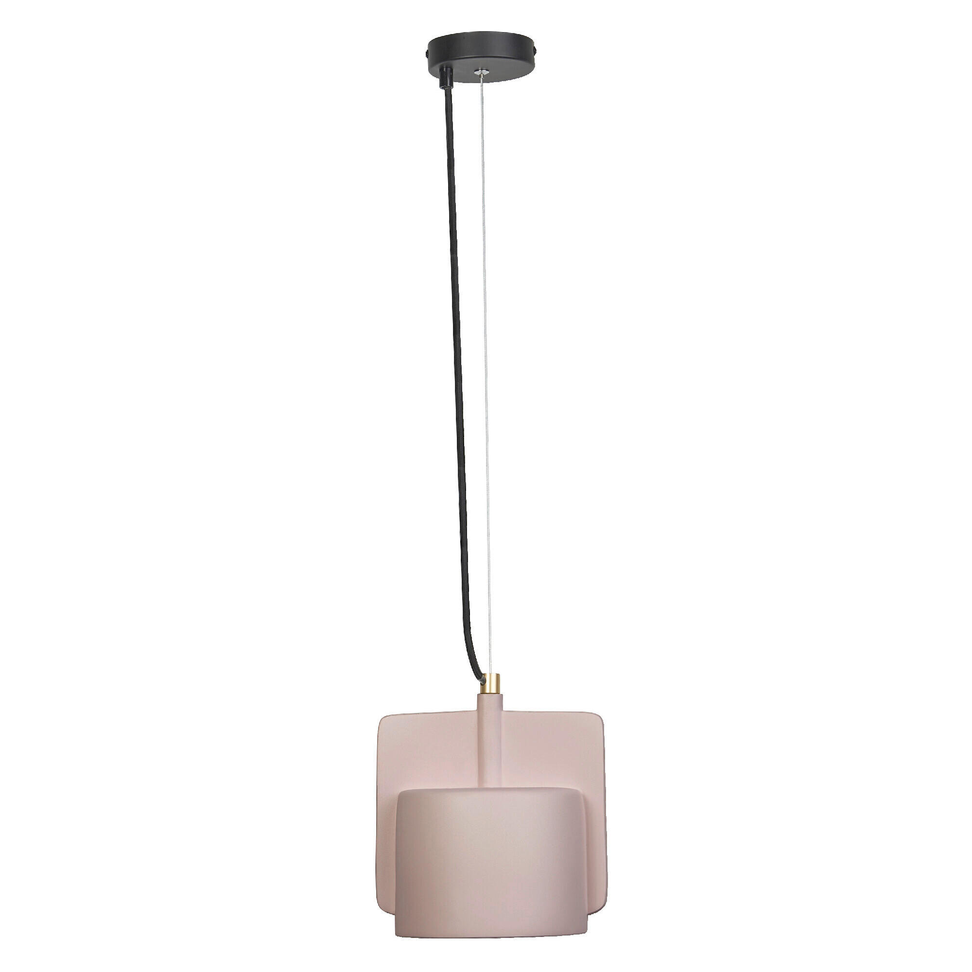 HÄNGELEUCHTE 19/150 cm   - Rosa, Basics, Stein (19/150cm) - Osram