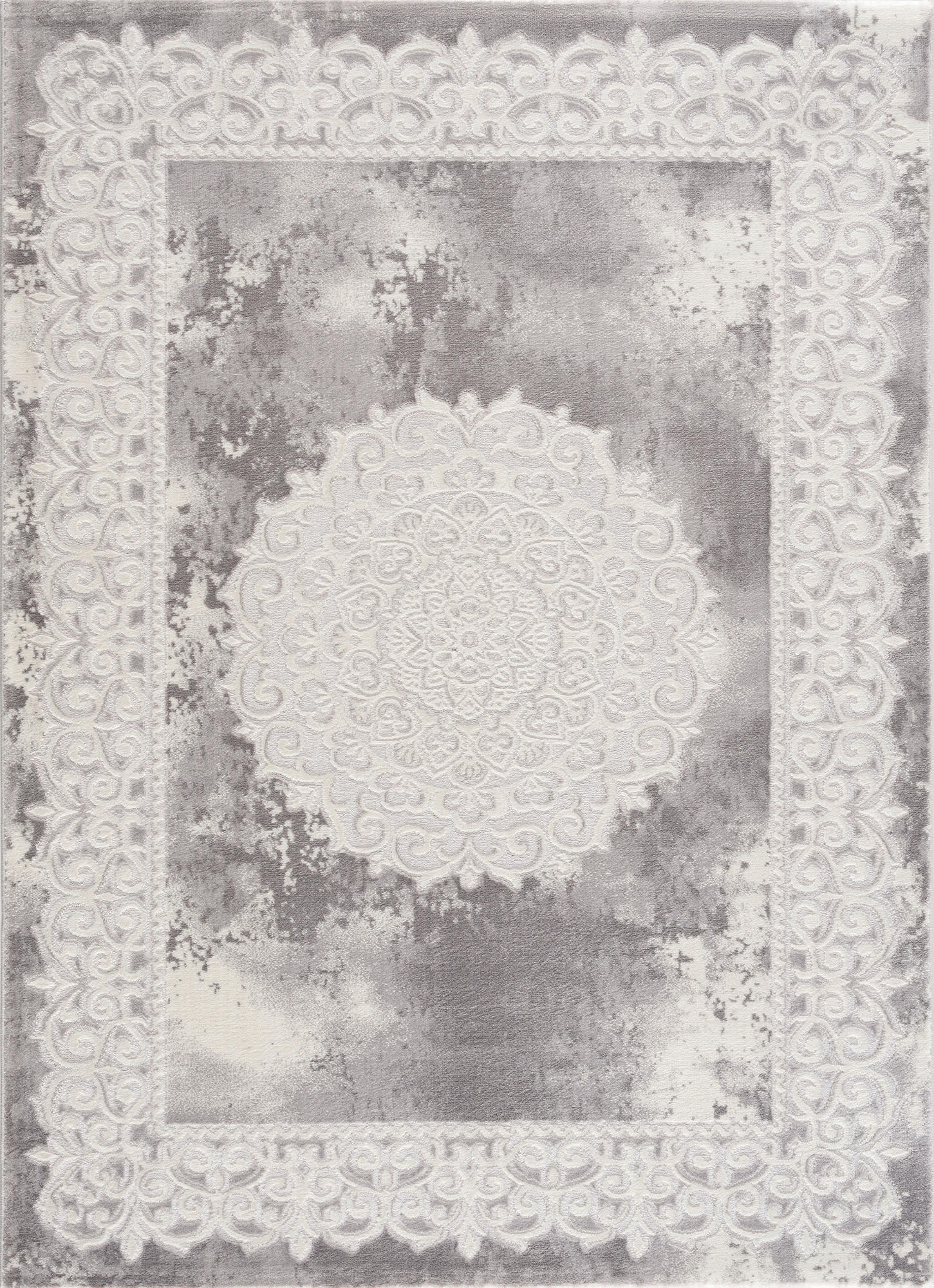 WEBTEPPICH 80/150 cm Harmony Hellgrau  - Hellgrau, LIFESTYLE, Textil (80/150cm) - Novel