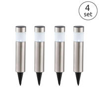 SOLÁRNÍ SVÍTIDLO 6.5/6.5/38 cm - Design, kov/plast (6.5/6.5/38cm) - Globo