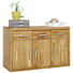 KOMMODE 130/80/42 cm - Eichefarben/Grau, Natur, Holz/Holzwerkstoff (130/80/42cm) - Linea Natura KOMMODE 130/80/42 cm - Eichefarben/Grau, Natur, Holz/Holzwerkstoff (130/80/42cm) - Linea Natura