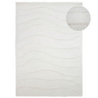 WOLLTEPPICH 200/290 cm Weiß  - Weiß, Basics, Textil (200/290cm)