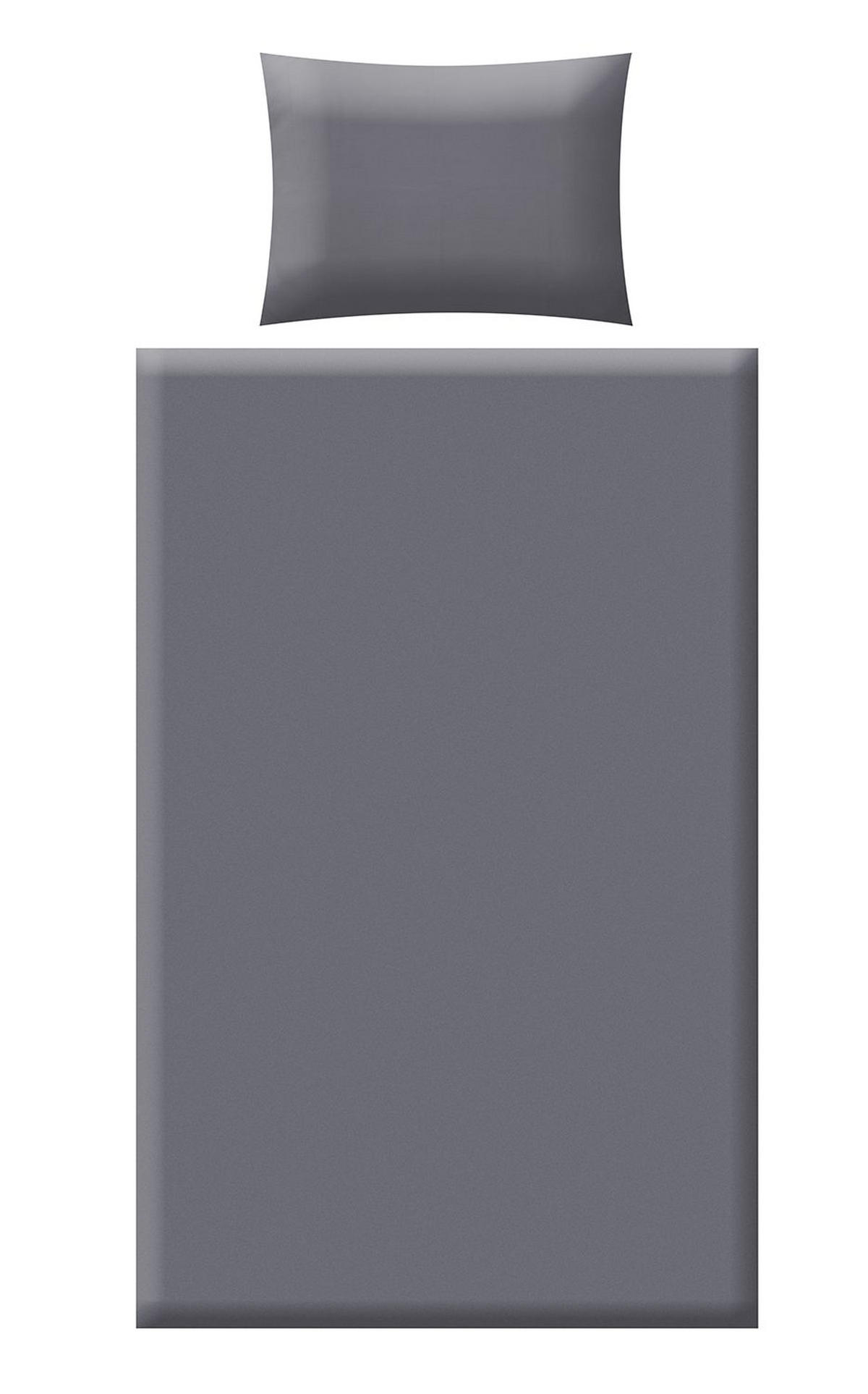 POSTELJINA 200/200 cm saten siva, svetlosiva, bež  - siva/svetlosiva, Konvencionalno, tekstil (200/200cm) - Esposa