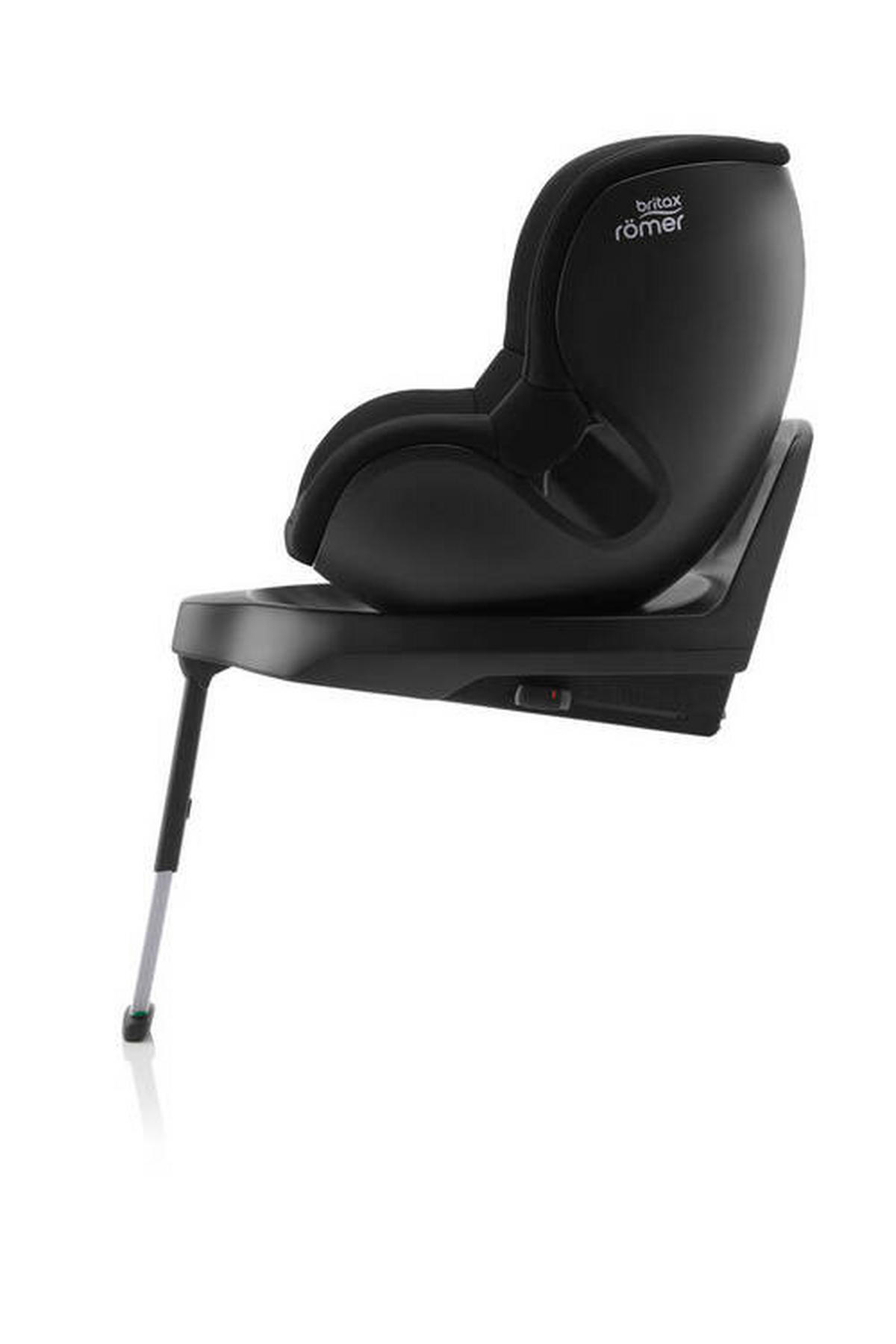 REBOARDER-KINDERSITZ Dualfix M Plus  - Schwarz, Basics, Kunststoff/Textil (44/55cm) - Britax Römer