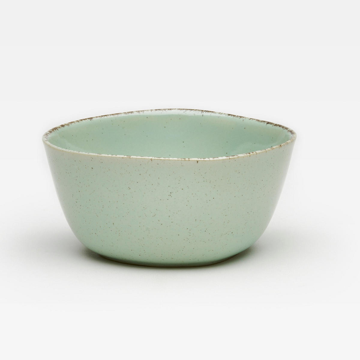 MÜSLISCHALENSET Urban 6-teilig  - Grün, Basics, Keramik (11/6cm) - Van Well