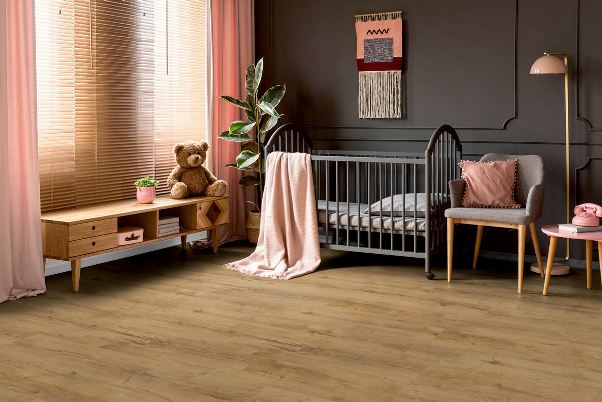 LAMINATBODEN Eiche Alpbach  per  m² - Eichefarben, KONVENTIONELL, Holzwerkstoff (138/19,3/0,9cm) - Venda