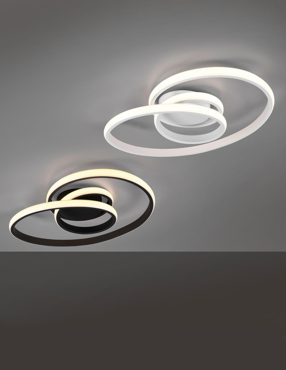 LED-TAKLAMPA  - vit, Design, metall (53/17/43cm) - P & B