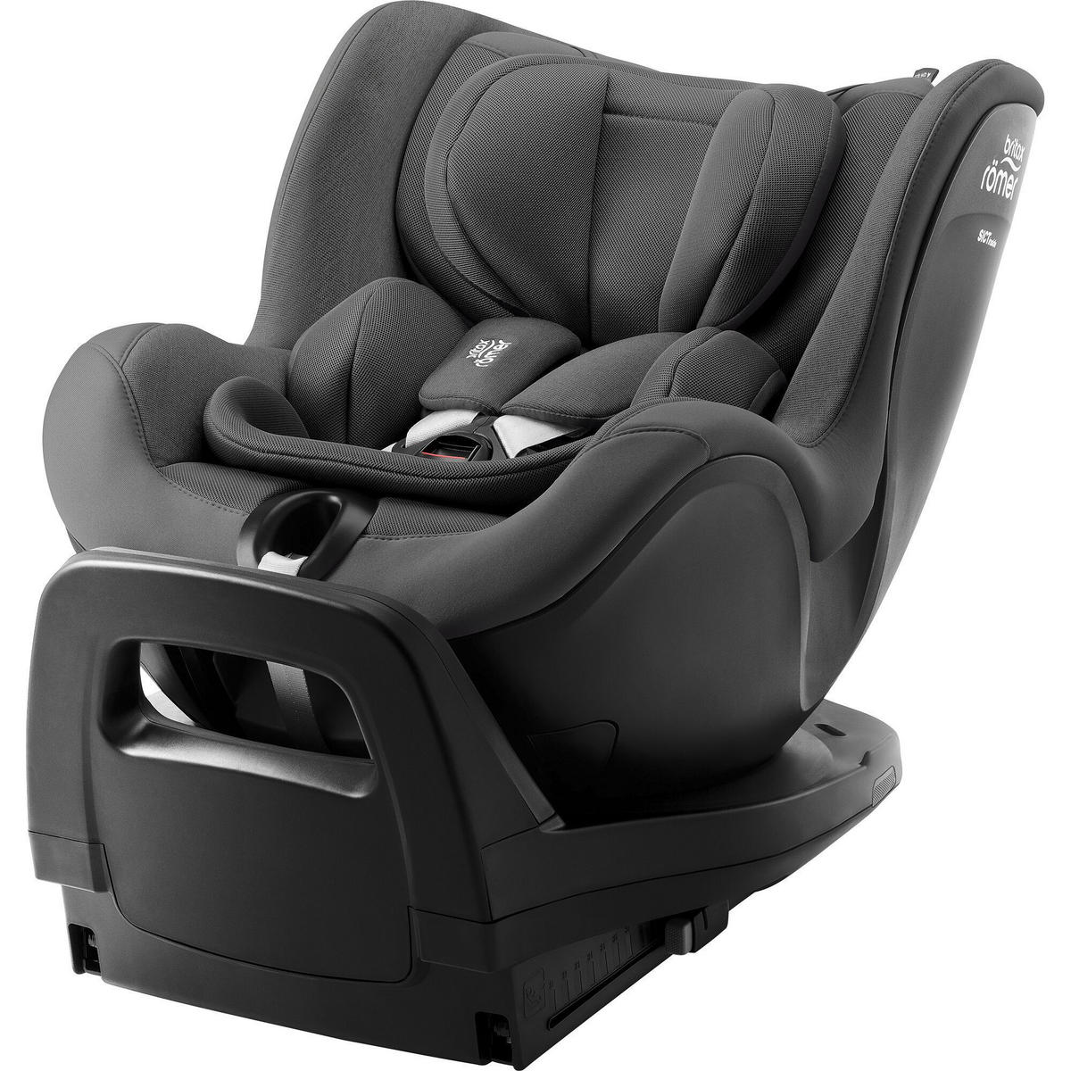 REBOARDER-KINDERSITZ Dualfix Pro  - Dunkelgrau/Grau, Basics, Kunststoff/Textil (44/48/74cm) - Britax Römer