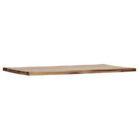 TISCHPLATTE Sheeshamfarben   - Sheeshamfarben, Design, Holz (220/100/5cm) - Landscape