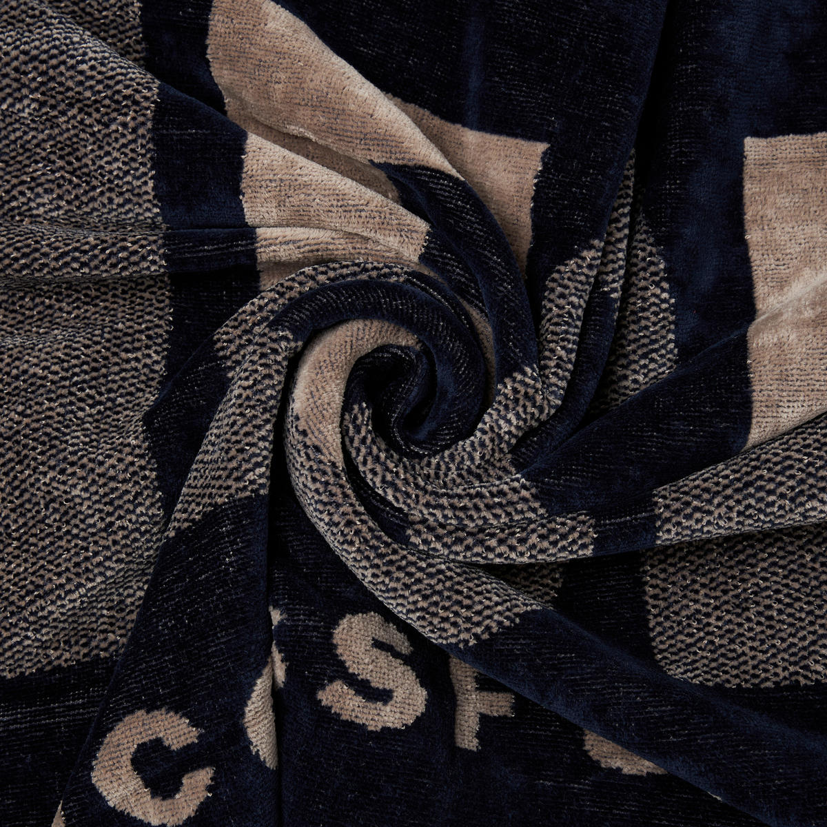HANDTUCH SMILE Blau  - Blau, Basics, Textil (60/100cm) - Diesel