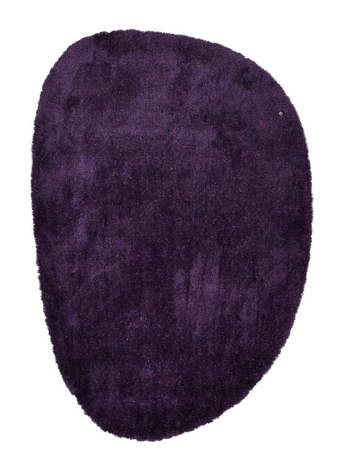 PREPROGA Z VISOKIM FLOROM Cozy  135/200 cm  taftano  lila  - lila, Basics, tekstil (135/200cm) - Tom Tailor