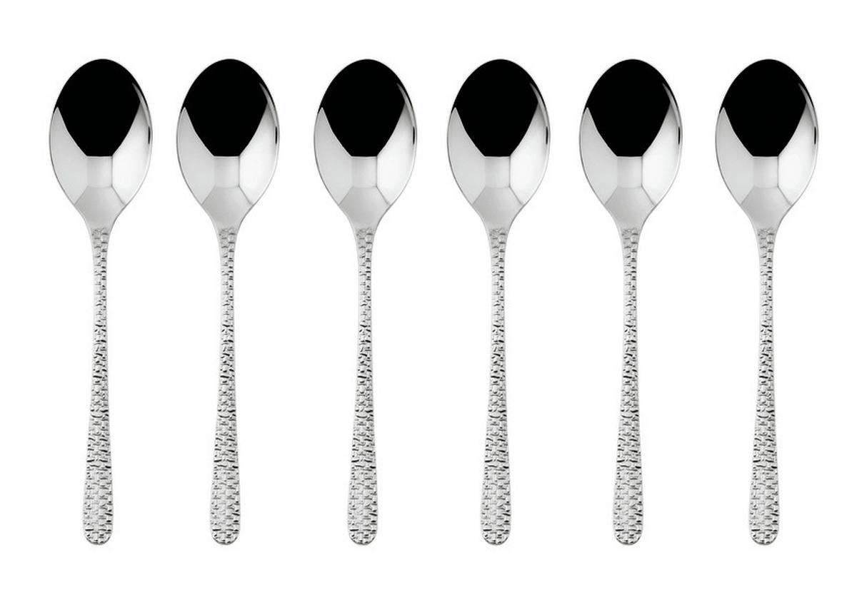 SET KAVNIH ŽLIČK  Venezia kovina           - barve nerjavečega jekla, Basics, kovina (22/13/5cm) - Sambonet