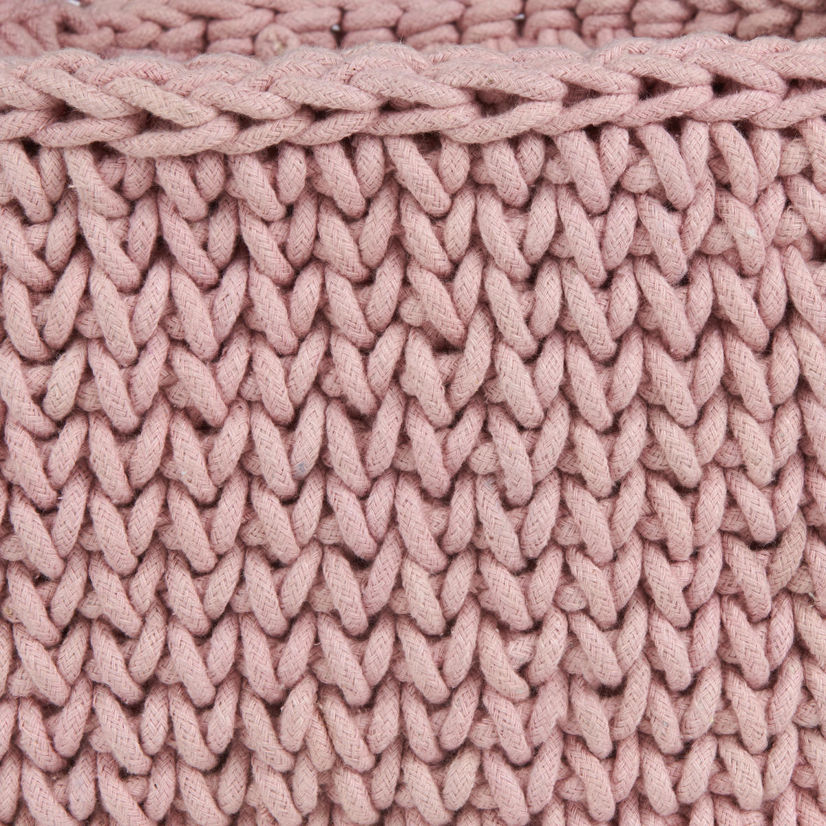 AUFBEWAHRUNGSKÖRBCHEN  18/18 cm    - Pink, Basics, Textil (18/18cm) - Patinio