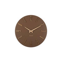WANDUHR Esmerado Mokka  - Mokka, Basics, Metall (40cm) - Karlsson