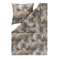 POSTEĽNÁ BIELIZEŇ, interlock džersej, antracitová, 140/200 cm - antracitová, Basics, textil (140/200cm) - Estella