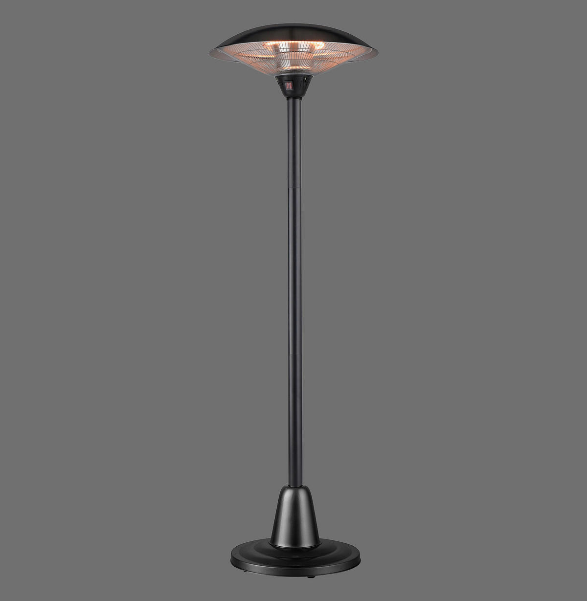 TERRASSENSTRAHLER - Schwarz, Basics, Metall (60/187cm)