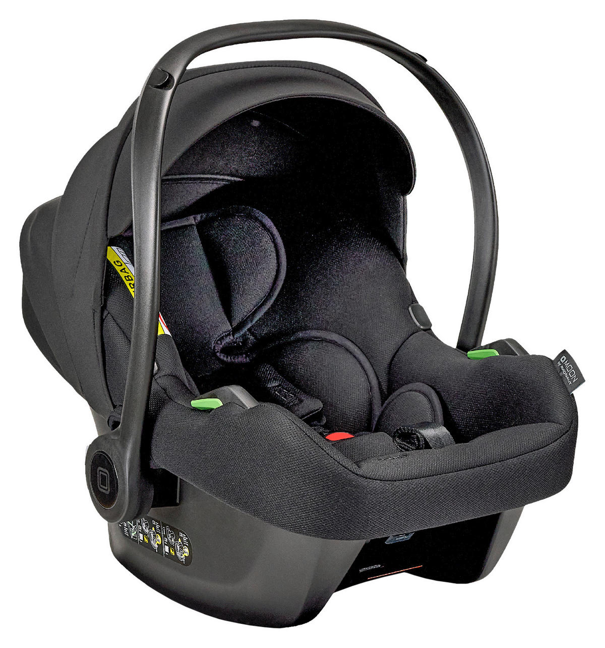 KINDERWAGENSET  GIO FOLD SET AIR  cognac  - Cognac/Braun, Basics, Textil/Metall (120/58/92cm) - Moon Edition
