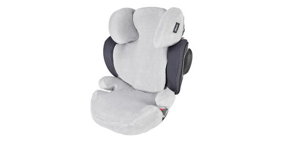 KINDERSITZBEZUG - Hellgrau, Basics, Textil (31/26/22cm) - My Baby Lou