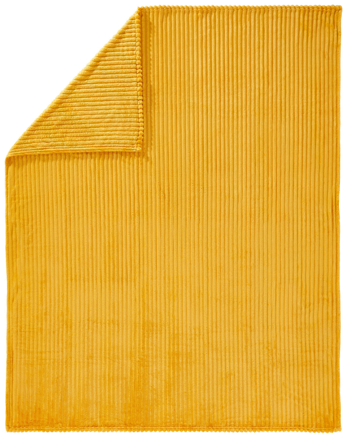 TANKA ODEJA 150/200 cm zlate barve, barve medu  - zlate barve/barve medu, Basics, tekstil (150/200cm) - Novel