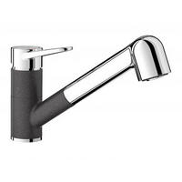 KÜCHENARMATUR 526420  - Chromfarben/Anthrazit, Basics, Stein/Metall (5,5/18/24,4cm) - Blanco