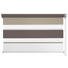 DUOROLLO halbtransparent 120/160 cm - Braun/Weiß, Basics, Textil (120/160cm) DUOROLLO halbtransparent 120/160 cm - Braun/Weiß, Basics, Textil (120/160cm)