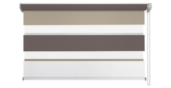 DUOROLLO - Hellbraun/Braun, Design, Textil (120/160cm) - Homeware